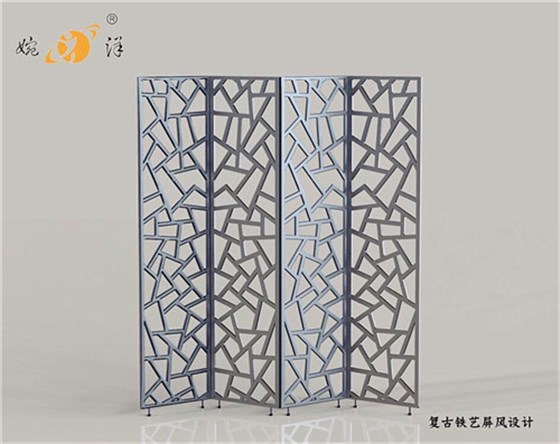 歐式鐵藝隔斷