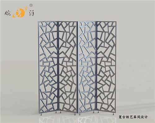歐式鐵藝隔斷