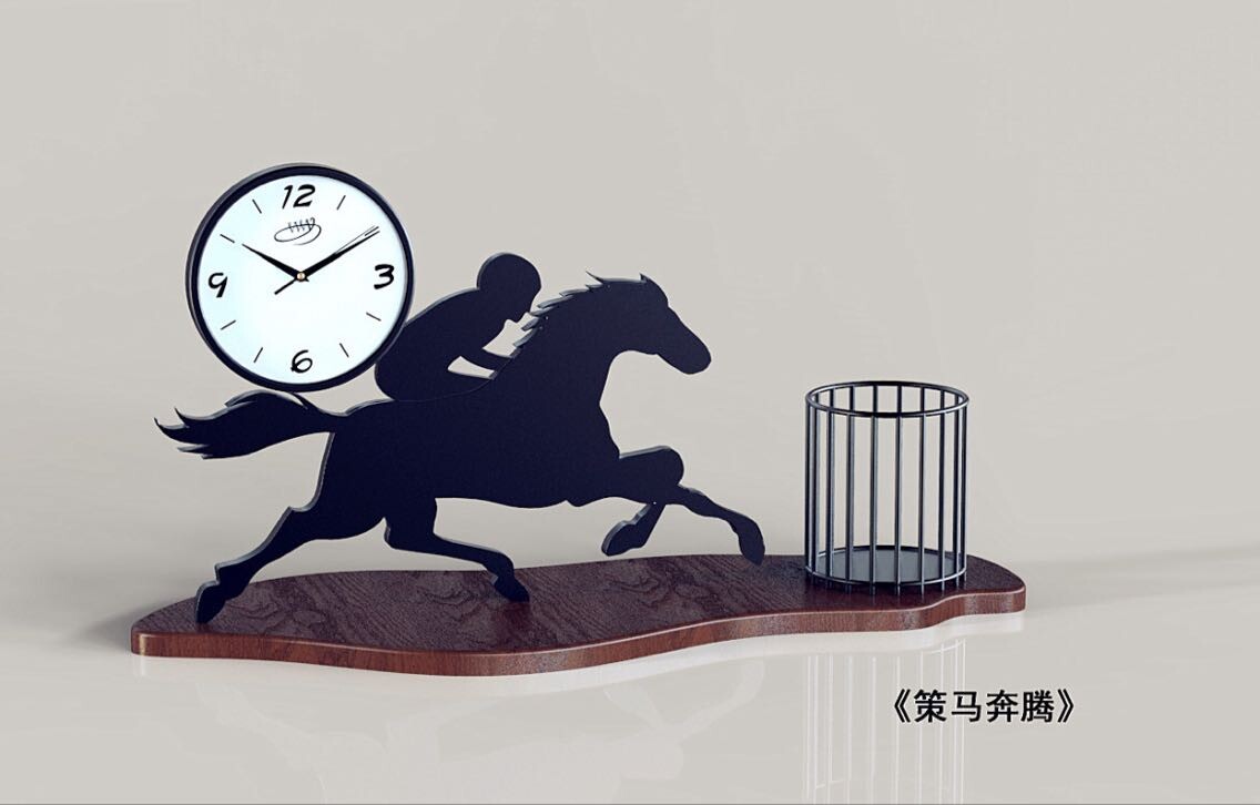 義烏鐵藝鐘表定制
