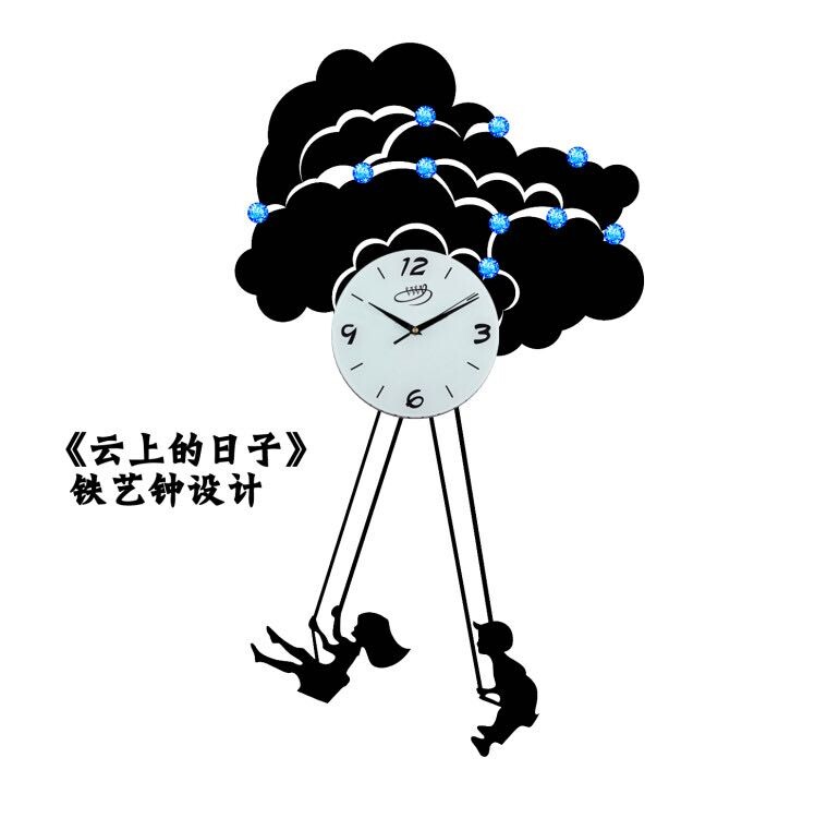 鐵藝掛鐘