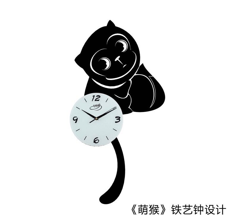 歐式鐵藝掛鐘