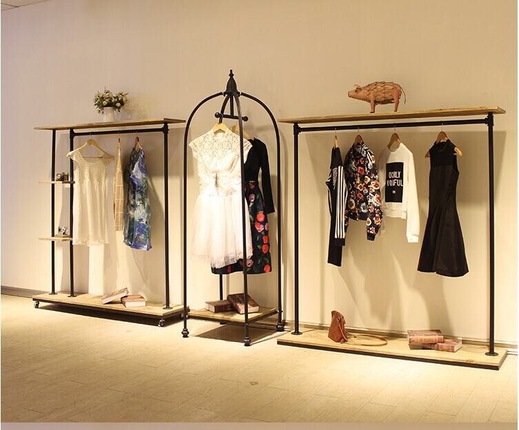 賣衣服展示架定制